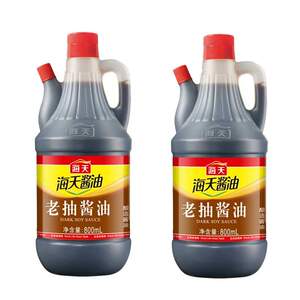 海天黄豆酱油800ml