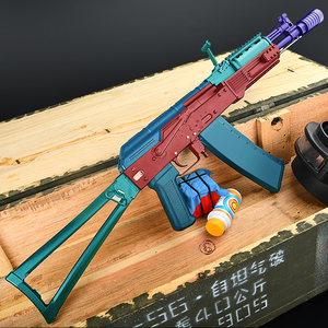 仁祥ak五代47经典水晶合金玩具任翔102顶配74u男孩成人软蛋玩具水