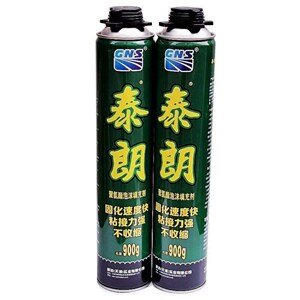 固诺聚氨酯泡沫胶发泡剂填缝剂保温隔音膨胀剂泰朗门窗木门发泡胶