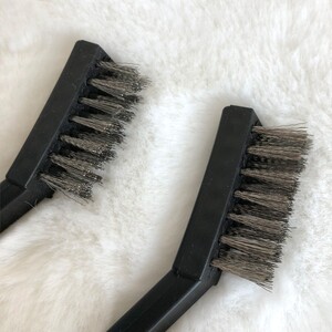 钢丝顺毛刷 羊毛毡植毛梳 扭棒松毛刷 w布料顺毛刷子