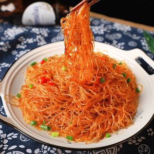 蟹皇干捞粉丝380g带酱料包装蚂蚁上树绿豆粉丝