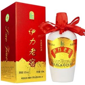 新疆伊力特伊犁老窖伊力大老窖52度500ml浓香型白酒整箱包邮