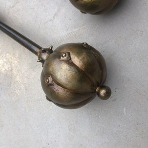 武术铜锤八棱锤南瓜双锤兵器大锤圆锤仿古西瓜方锤老锤九龙锤