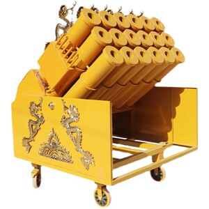 新升降炮叠电子礼炮车结婚礼袍婚礼礼炮机鞭炮车载礼保机超响环.