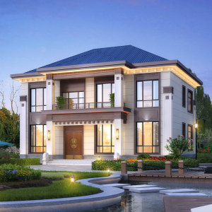 现代简约别墅设计图纸