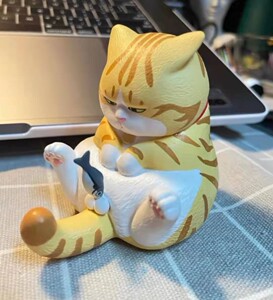 cjoy橘猫盲盒创意新年礼物儿童盯盯裆猫家居摆件盲盒礼物送女友新