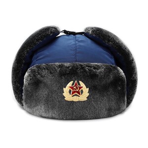 苏联帽cccp帽子苏联帽子苏联红军帽苏联政委帽俄罗斯帽雷锋帽防风
