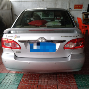 120人付款淘宝新品于丰田花冠尾翼04-16款花冠尾翼花冠专用免打x孔后