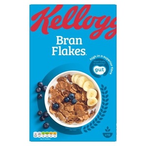 英国 健康早点kelloggs bran flakes 麸皮麦片 欧洲食品