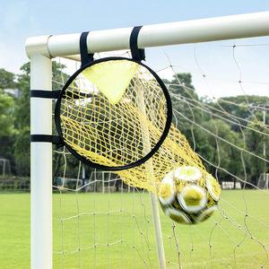 可折叠足球射门网足球射门练习靶目标网袋便捷式足球训练辅助网
