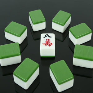 wanjing880206淘宝家用手搓麻将牌麻将单张配牌单个1只麻将子竹丝