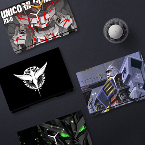 高达电脑贴纸联想拯救者y7000贴膜戴尔g15华硕天选3air笔记本贴膜惠普