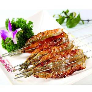 山东烧烤小马步鱼干250g包装棒棒鱼针鱼片串吧烤肉店饭店酒店专用