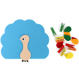 不织布手工成品玩教具