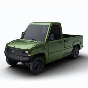 新款开云皮卡车电动货车成人拉货送货小皮卡油电两用四轮电瓶货车