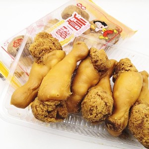 比尔酥香脆素鸡腿酥 儿时怀旧零食油炸面粉素食特产早餐校园小吃