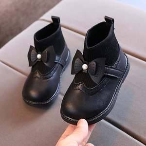 婴儿鞋童鞋一岁半女宝宝春秋鞋子1-2-3-4-5岁6男童单鞋学步马丁靴