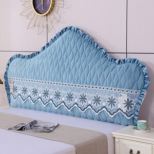 简单大方床头套罩2021年新款2022网红异形通用弧形半圆高档高级感