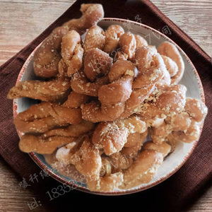 唛秆绳老街油赞子【香脆花生味】无锡特产传统手工