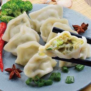 h烟台特色【鲅鱼水饺】无猪肉纯鲅鱼手工饺子新鲜野生深海鲅鱼