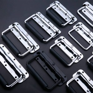 工业拉手提手把手锂电池把手弹簧拉手箱体把手不锈钢电池盒把手弹