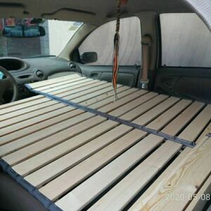车改床车非充气床松木床板车载折叠床可调高低自驾用床