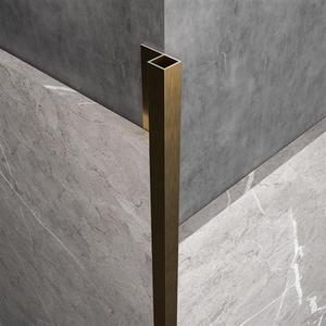 铝合金瓷砖阳角线阴线墙砖地板收口条收边压条金属装饰线条不锈钢