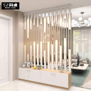 入户玄关柜鞋柜一体 隔断柜客厅屏风 简约现代双面正对门厅柜矮柜