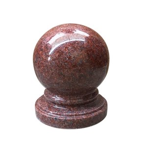 石球圆球大理石门柱围墙柱子石头风水路障花岗岩石墩子装饰摆设