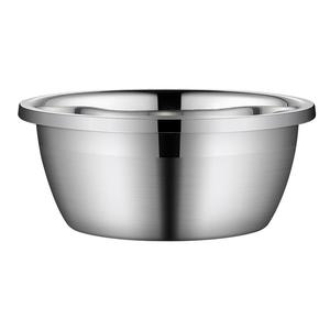 Stainless Steel Mixing Bowl 不锈钢加厚多用盆打蛋拌料滤水漏盆