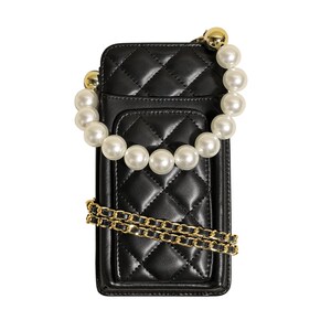 i【pailaili】手机包mini小包包女2021新款潮小香风菱格链条斜挎