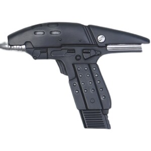 星际迷航发现号星爵周q边不可发射道具枪树脂玩具皮卡德下一代模1