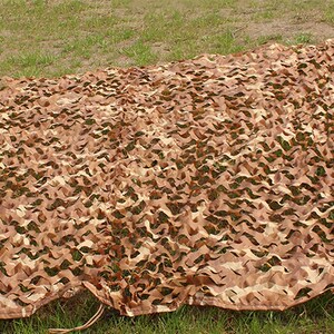 2021新沙漠土黄色伪装网防伪网b山体掩盖防航拍网装饰网防晒迷彩a