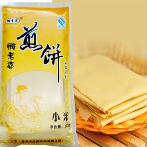 山东名吃莱芜煎饼500g*6杂粮煎饼石磨手工方便速食特产礼盒