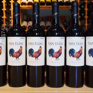 000人付款淘宝智利原瓶进口史蒂芬赤霞珠葡萄x小公鸡赤霞珠小支红酒