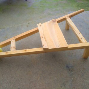 儿童小推车玩具木头小推车独轮车手推i车木制推车幼儿园小孩玩具