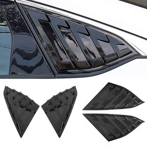 适用本田十代雅阁inspire侧后百叶窗装饰三后角出风口改装野马款