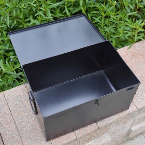 货车工具箱大号铁皮手提便携家用铁箱镀锌板外卖汽车五金工具箱