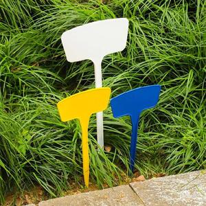 塑料大插地牌标园艺签菜地定jds制玉米小区种植标园双面展号示签