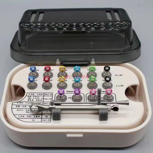 牙科种植修复万能工具盒口腔奥齿泰登腾iti螺丝刀dio扳手种植工具