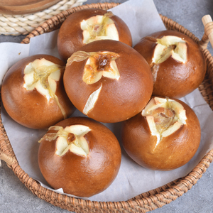 麦可兰 芝士鸡肉碱水球面包代餐轻食早餐欧包