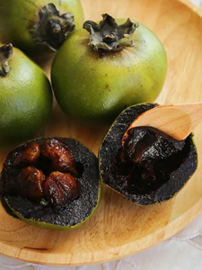 巧克力布丁果黑柿子当季新鲜冰淇淋黑柿稀有罕见热带神奇水果顺丰