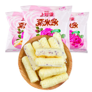 上好佳玫瑰酸奶粟米条