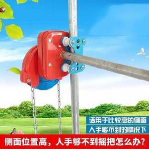 大棚卷帘机手摇顶卷薄膜温室侧顶蔬菜升降机涡轮防风器卷放手动