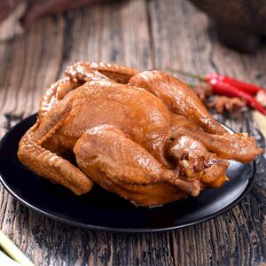 【热卖】清真坊斋聊城特产烧鸡卤私鸡肉零食熟食包开袋即食真空味