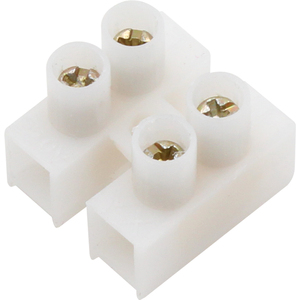 两位螺丝式接线端子迷你接线端子排电线对k接头连接器软硬线30只