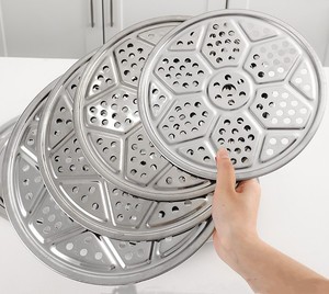 蒸锅里的蒸垫蒸馍篦子配件蒸屉热馒头的蒸包子蒸笼垫不锈钢蒸架子