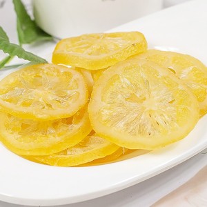 柠檬片开袋即食柠檬干泡水喝500g散装干吃鲜果干装饰果脯蜜饯零食