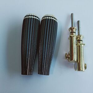 二胡机械轴配木轴一套二胡金属琴轴,铜轴微调机械轴二胡乐器配件