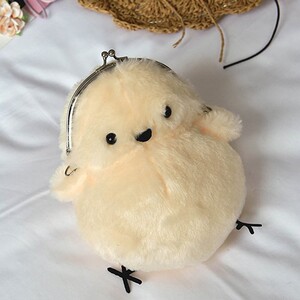 毛毛包2018新款女包可爱卡通小鸡包链条迷你小包包单肩包斜挎包潮